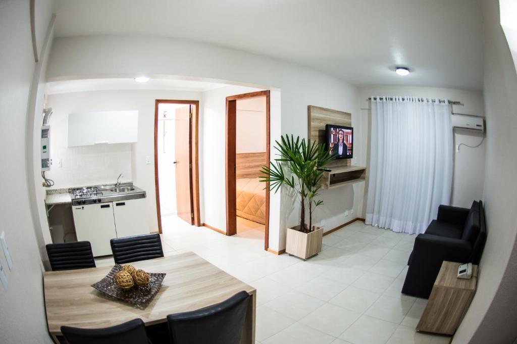 Aquarius Hotel Flat Residence سانتا كروز دو سول الغرفة الصورة