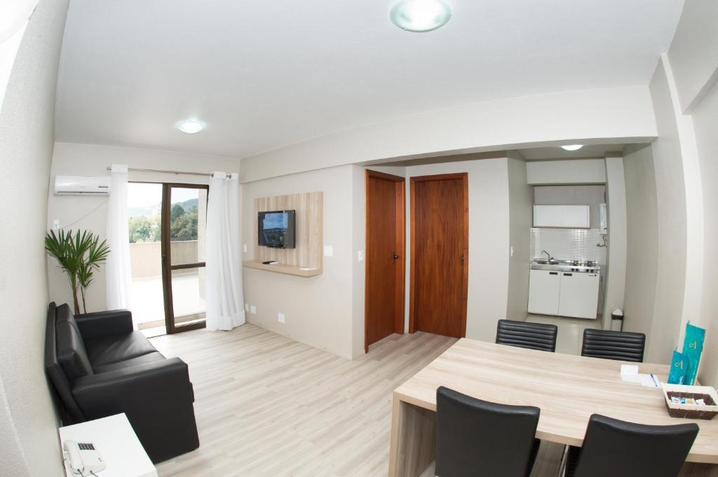Aquarius Hotel Flat Residence سانتا كروز دو سول الغرفة الصورة